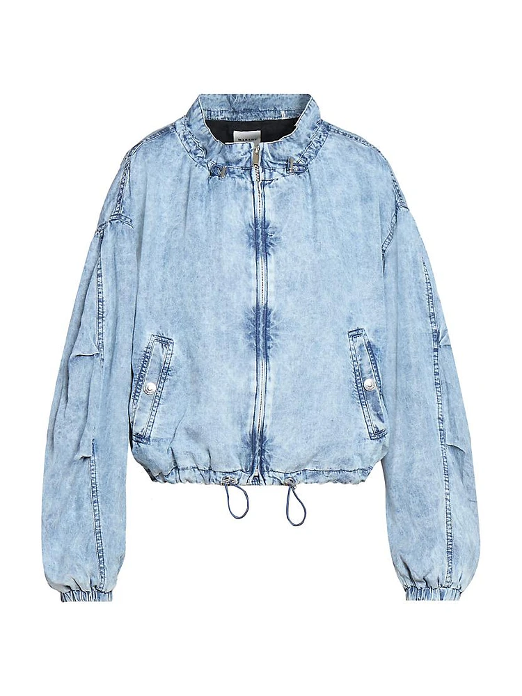 Plume Chambray Drawcord Jacket