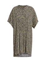 Vallea Printed Shirtdress