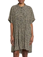 Vallea Printed Shirtdress