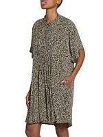 Vallea Printed Shirtdress