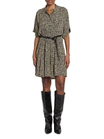 Vallea Printed Shirtdress