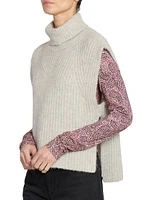 Megan Alpaca-Blend Sleeveless Sweater