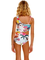 Little Girl's & Girl's Returning To The Roots Savanna One-Piece Swimsuit