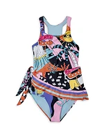 Little Girl's & Returning To The Roots Debby One-Piece Swimsuit