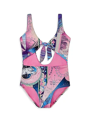 Little Girl's & Returning To The Roots Iliana Eter One-Piece Swimsuit