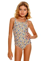 Little Girl's & Returning To The Roots Amina Seed Reverisble One-Piece