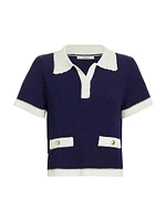 Dane Boxy Knit Polo