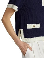 Dane Boxy Knit Polo