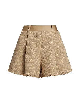 Megan Flared Woven Shorts