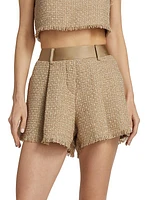 Megan Flared Woven Shorts