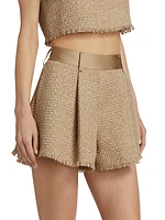 Megan Flared Woven Shorts