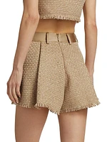 Megan Flared Woven Shorts