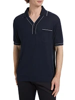 Wool-Blend Polo Shirt