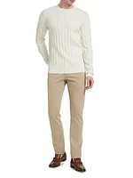 Cotton & Cashmere-Blend Crewneck Sweater