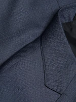 Wool-Silk Single-Breasted Suit