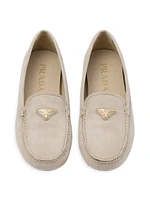 Suede Driving Loafers