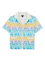 Little Boy's & Tahiti Turtles Terry Short-Sleeve Shirt