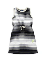 Little Girl's & Striped Cotton Dress