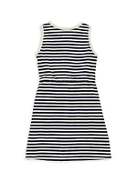 Little Girl's & Striped Cotton Dress