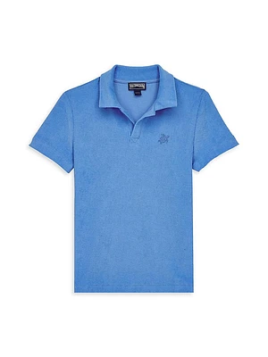 Little Kid's & Cotton Terry Polo Shirt