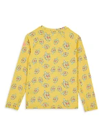 Little Girl's & Vendôme Long-Sleeve Swim Rashguard