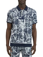 Chiba Printed Polo Shirt