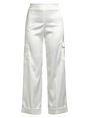 Eclipse Satin Cargo Pants