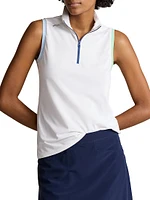 Air Tech Piquè Sleeveless Polo Top