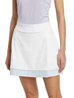 RLX Golf & Tennis Interlock Faux-Wrap Skort