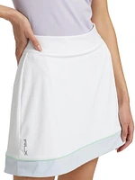 RLX Golf & Tennis Interlock Faux-Wrap Skort