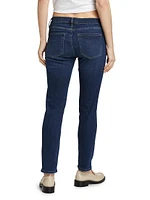 Le Garcon Mid-Rise Skinny Straight-Leg Jeans