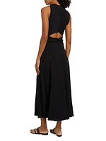 Beatrice Gathered Waist Maxi Dress