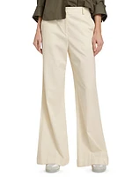 Howard Twill Wide-Leg Pants