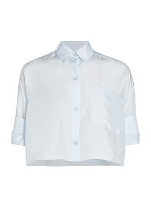 Next Ex Silk Crop Shirt