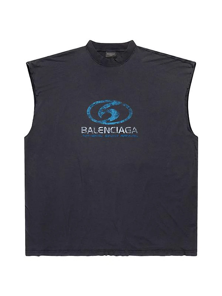 Oversized Surfer Sleeveless T-Shirt