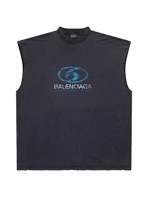 Oversized Surfer Sleeveless T-Shirt