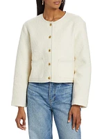 Dale Wool-Blend Crop Jacket