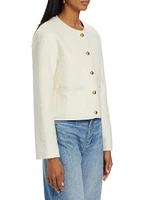 Dale Wool-Blend Crop Jacket