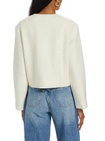 Dale Wool-Blend Crop Jacket