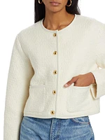 Dale Wool-Blend Crop Jacket