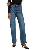 Abby High-Rise Straight-Leg Jeans