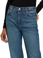 Abby High-Rise Straight-Leg Jeans