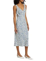 Beauden Floral Sleeveless Midi-Dress