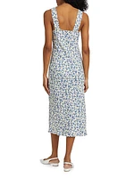 Beauden Floral Sleeveless Midi-Dress