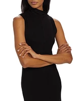 Axton Mock Turtleneck Midi-Dress