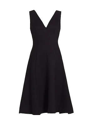 Mikayla Fit & Flare Midi-Dress