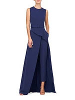 Owen Belted Walk-Thru Jumpsuit