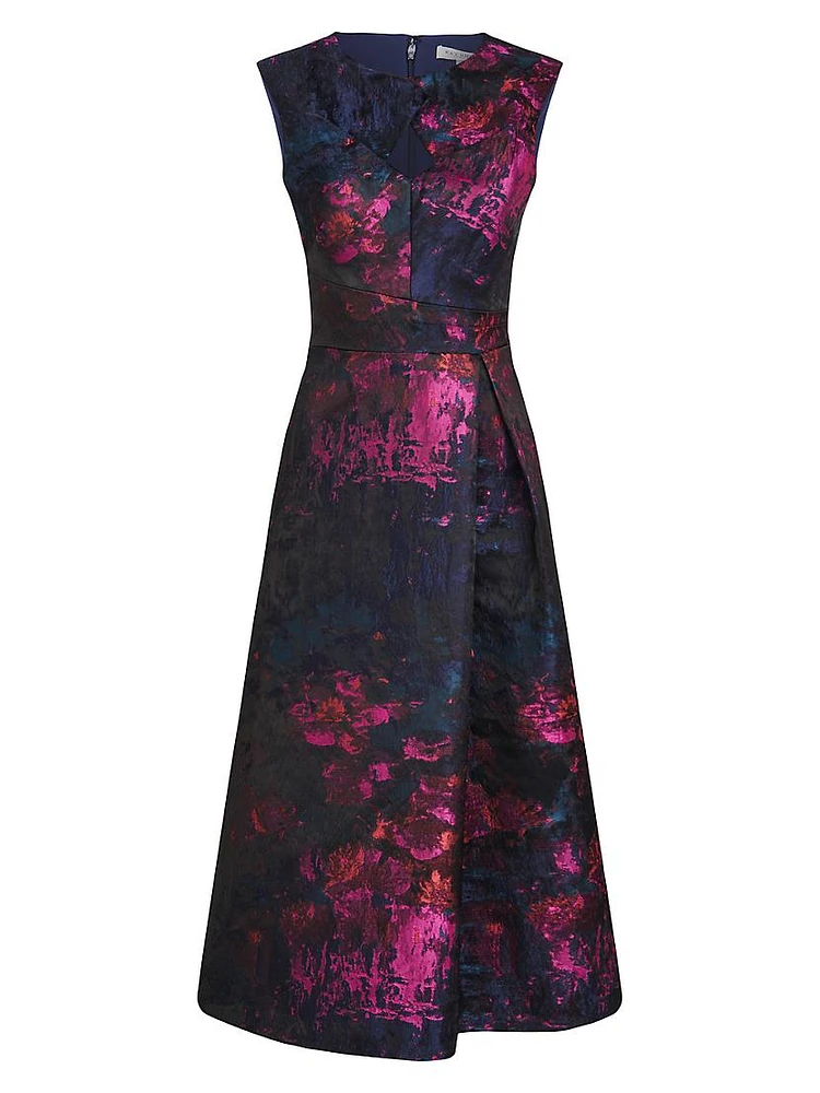 Beckett Monet Jacquard Midi-Dress