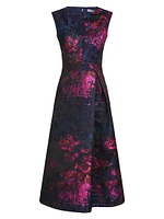 Beckett Monet Jacquard Midi-Dress