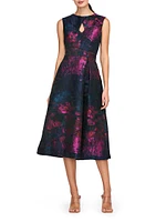 Beckett Monet Jacquard Midi-Dress